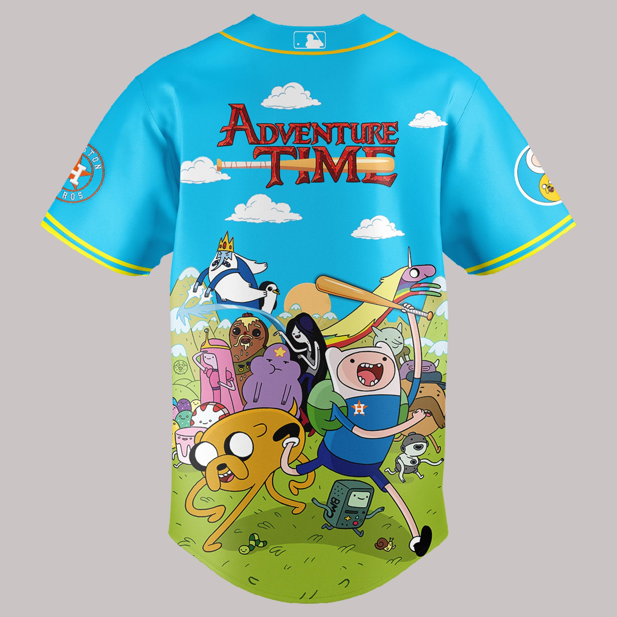 Houston Astros MLB x Adventure Time 2025 Jersey Houston Astros MLB x Adventure Time 2025 Jersey
