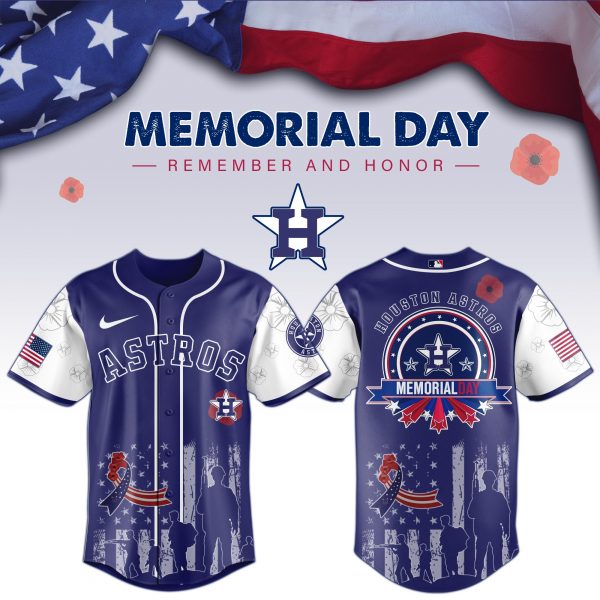 Houston Astros x Memorial Day Game Night Jersey