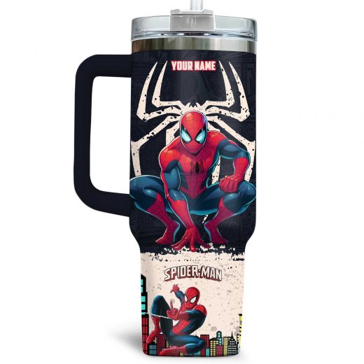 Spider-man Marvel Willing To Sacrifice 40oz Stanley Tumbler