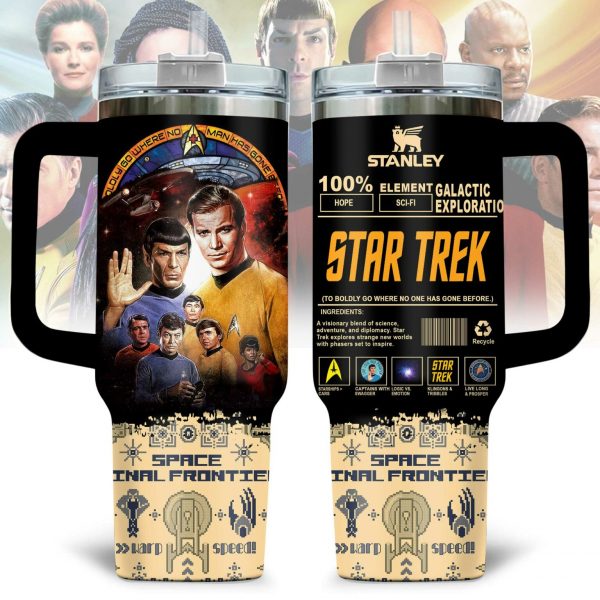 Star Trek "Space Final Frontier" Special Tumbler 40oz with Handle