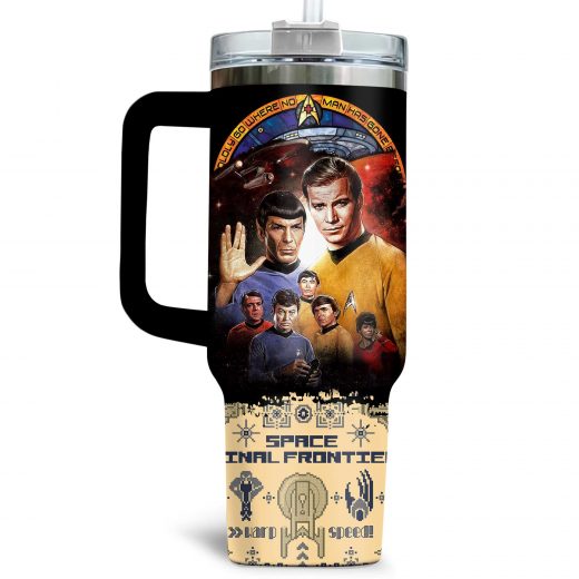 Star Trek “Space Final Frontier” Special Tumbler 40oz with Handle