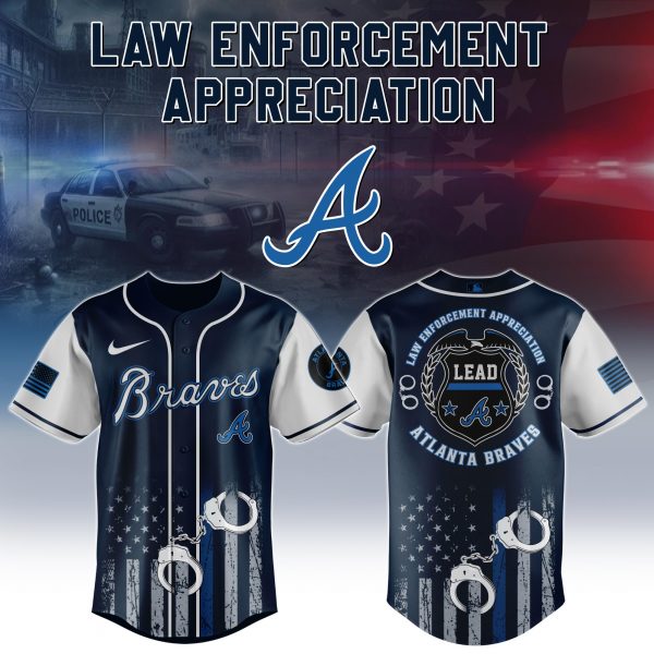 Atlanta Braves MLB x Law Enforcement Appreciation 2025 Jersey