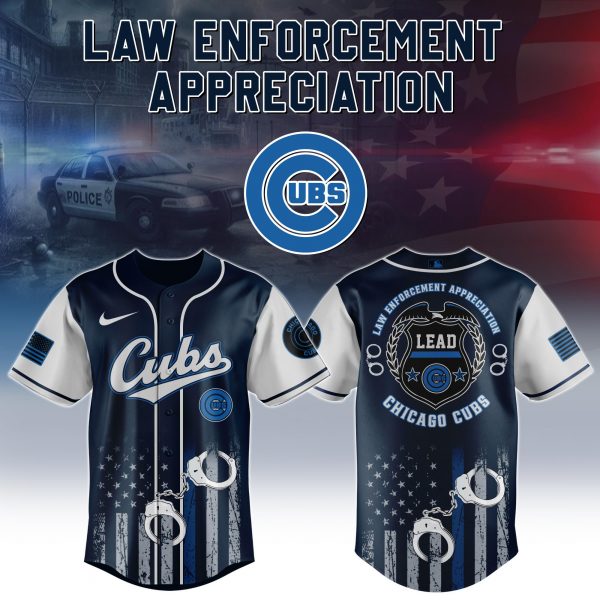 Chicago Cubs MLB x Law Enforcement Appreciation 2025 Jersey