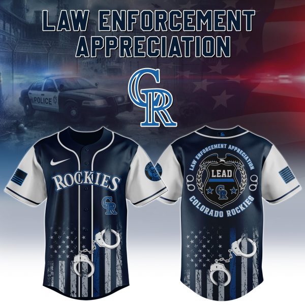 Colorado Rockies MLB x Law Enforcement Appreciation 2025 Jersey