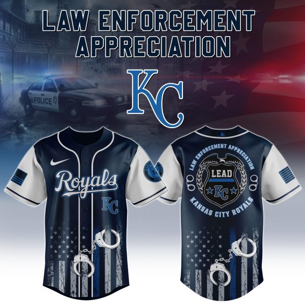 Kansas City Royals MLB x Law Enforcement Appreciation 2025 Jersey