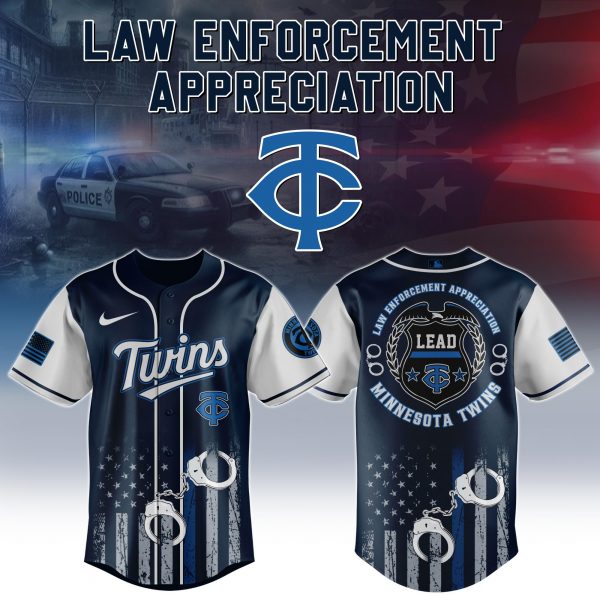 Minnesota Twins MLB x Law Enforcement Appreciation 2025 Jersey