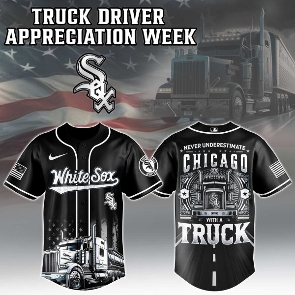 Chicago White Sox Mlb X Truck Driver Appreciation Week Jersey