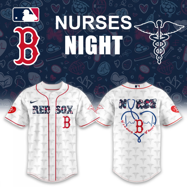 Boston Red Sox x Nurses Night Special Baseball Jersey