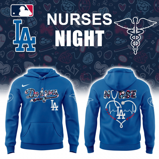 Los Angeles Dodgers x Nurses Night Special Edition Hoodie