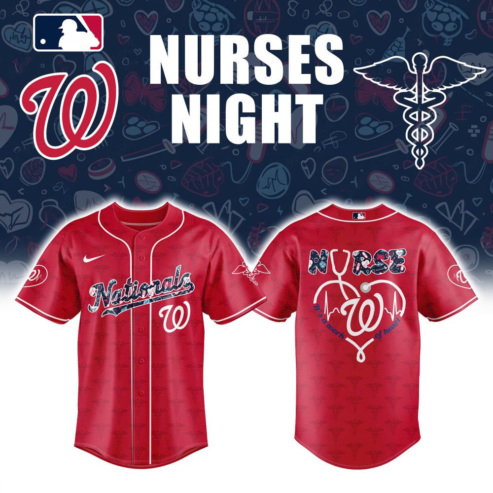 Washington Nationals x Nurses Night Special Baseball Jersey