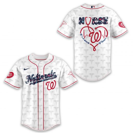 Washington Nationals x Nurses Night Special Baseball Jersey