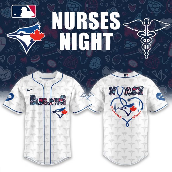 Toronto Blue Jays x Nurses Night Special Baseball Jersey