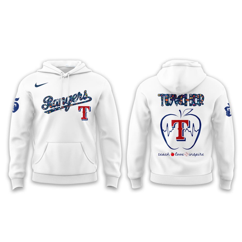 Texas Rangers x Teacher Appreciation Special Hoodie