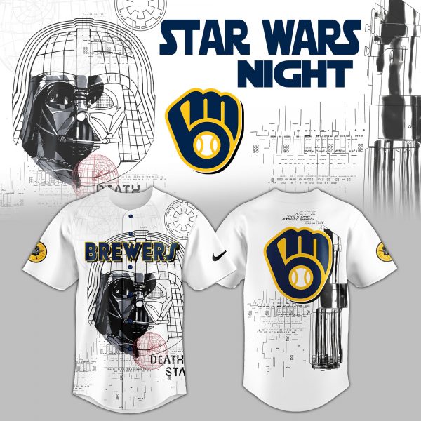 Milwaukee Brewers x Death Star Baseball Jersey