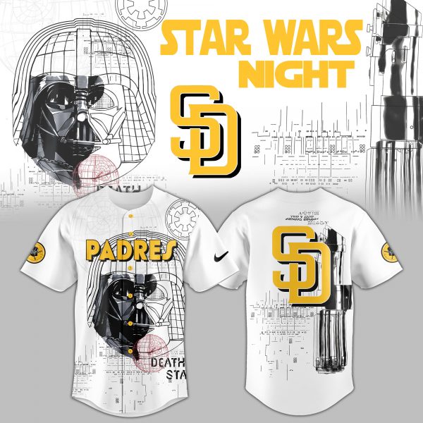 San Diego Padres x Death Star Baseball Jersey