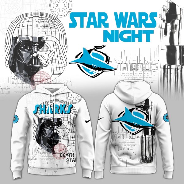 Cronulla Sharks x Star Wars Death Star Hoodie