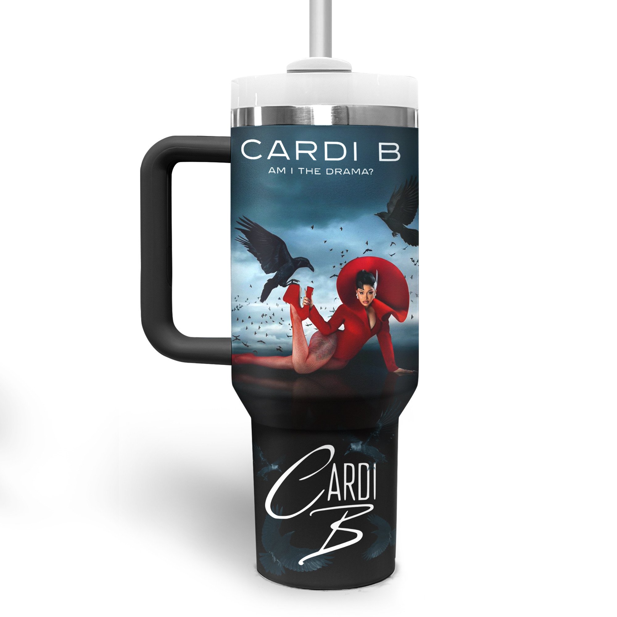 Cardi B "Am I The Drama?" Limited Edition Stanley Tumbler Cardi B "Am I The Drama?" Limited Edition Stanley Tumbler