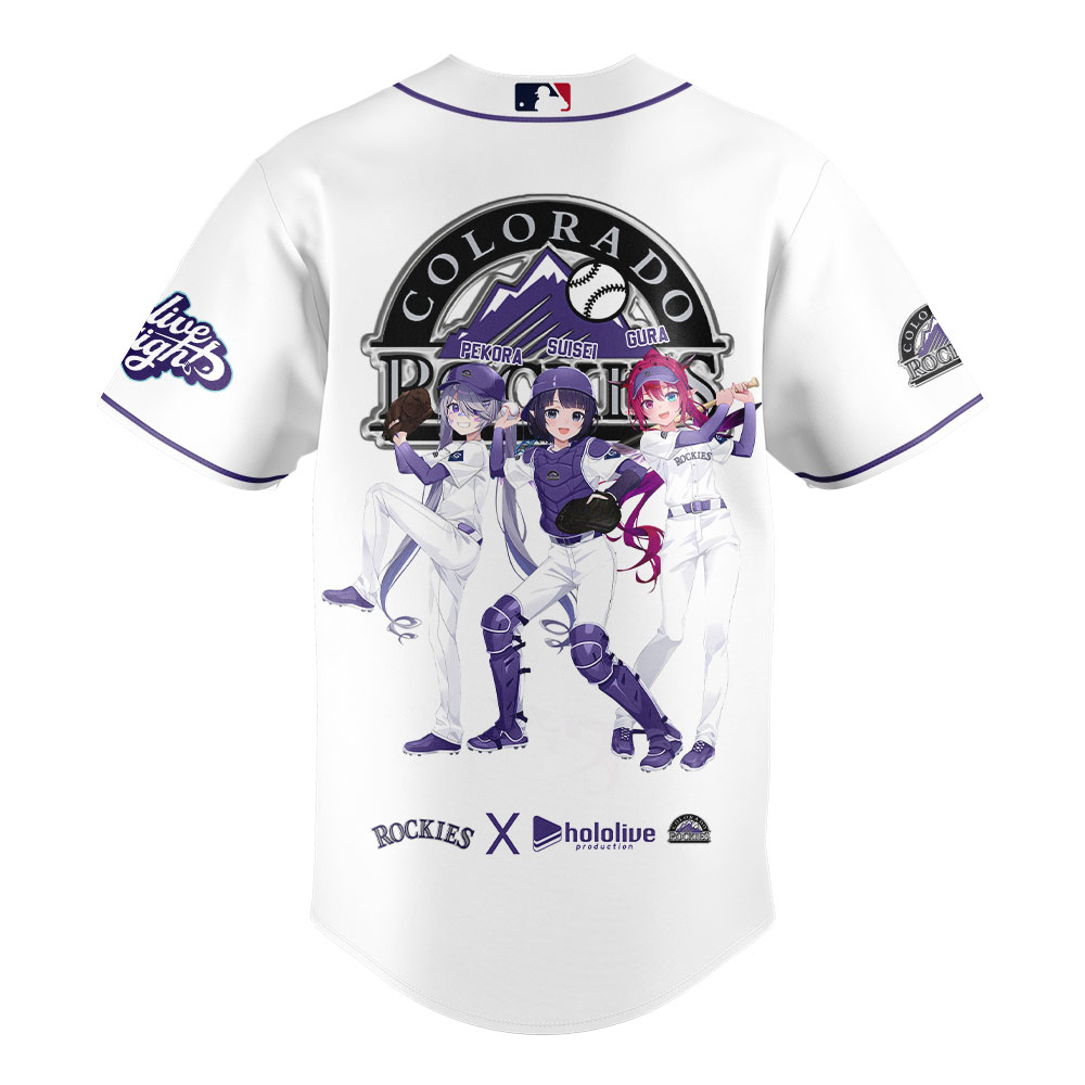 Colorado Rockies x Hololive Night Limited Edition Jersey Colorado Rockies x Hololive Night Limited Edition Jersey