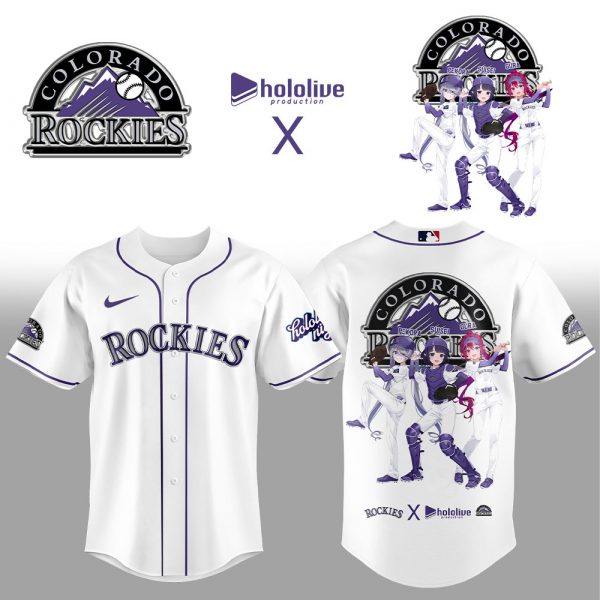 Colorado Rockies x Hololive Night Limited Edition Jersey