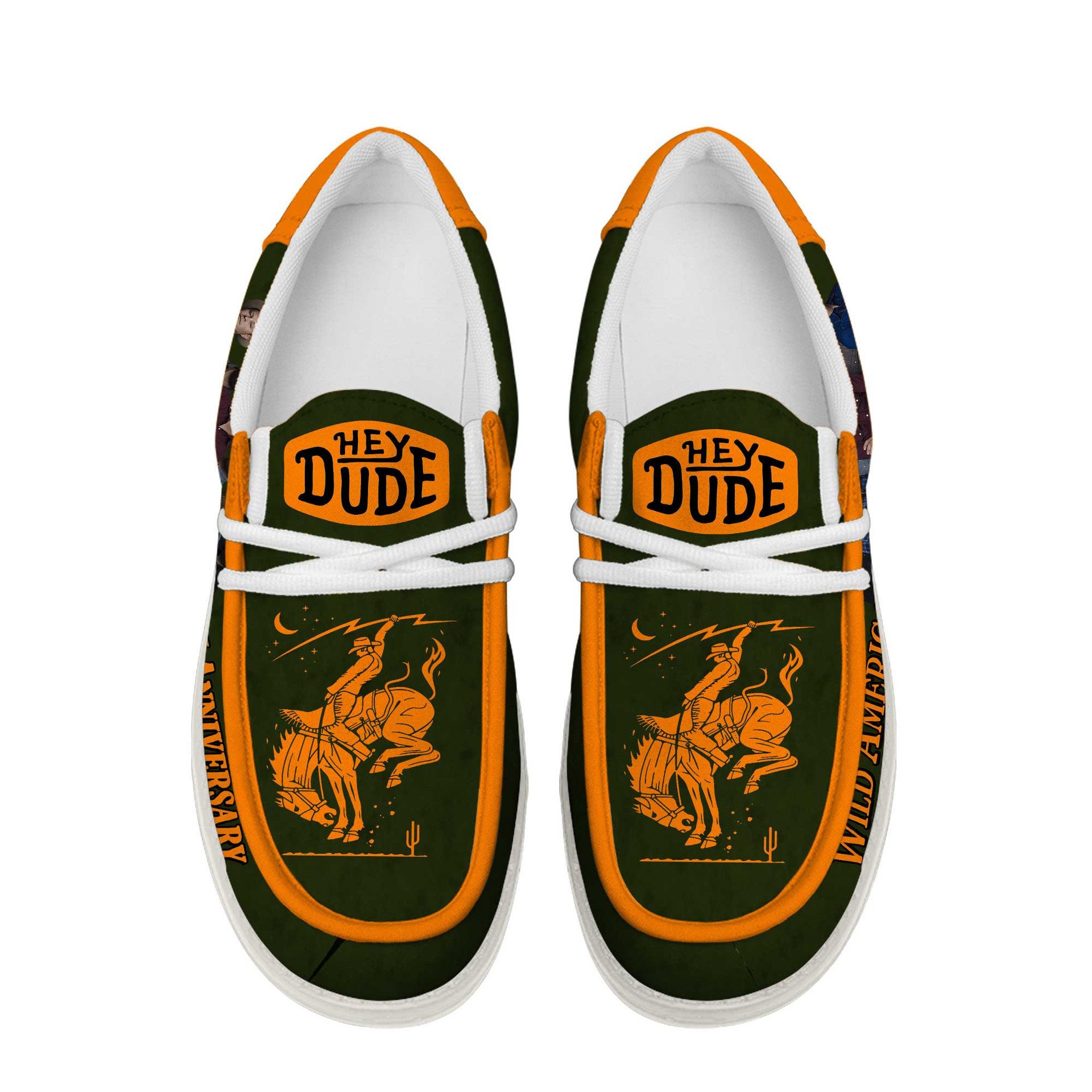 Turnpike Troubadours "Wild America" 20th Anniversary Loafer Shoes Turnpike Troubadours "Wild America" 20th Anniversary Loafer Shoes