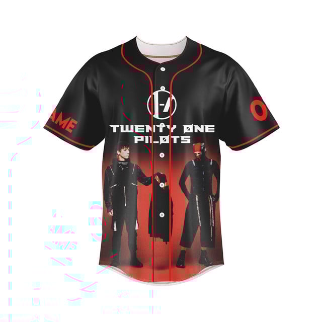 Twenty One Pilots My Name's Blurryface Premium Baseball Jersey Twenty One Pilots My Name's Blurryface Premium Baseball Jersey