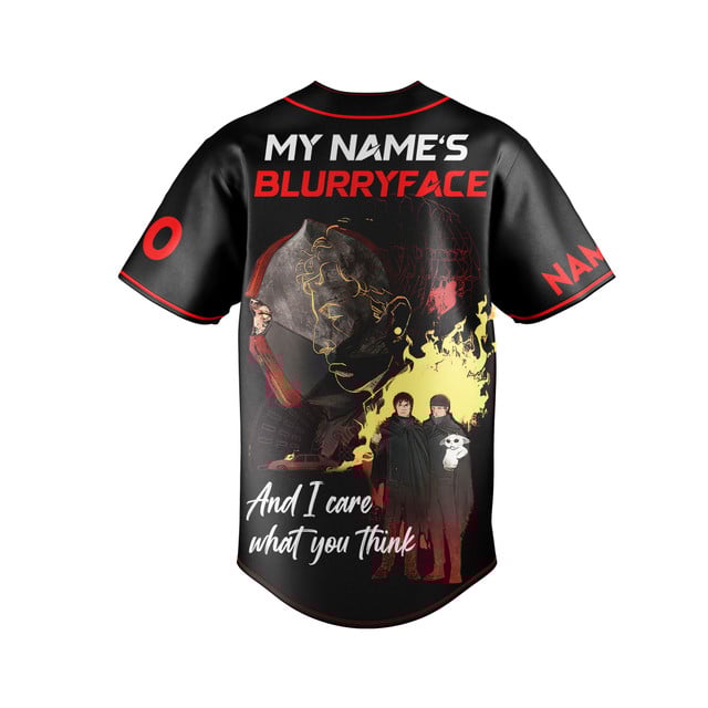 Twenty One Pilots My Name's Blurryface Premium Baseball Jersey Twenty One Pilots My Name's Blurryface Premium Baseball Jersey