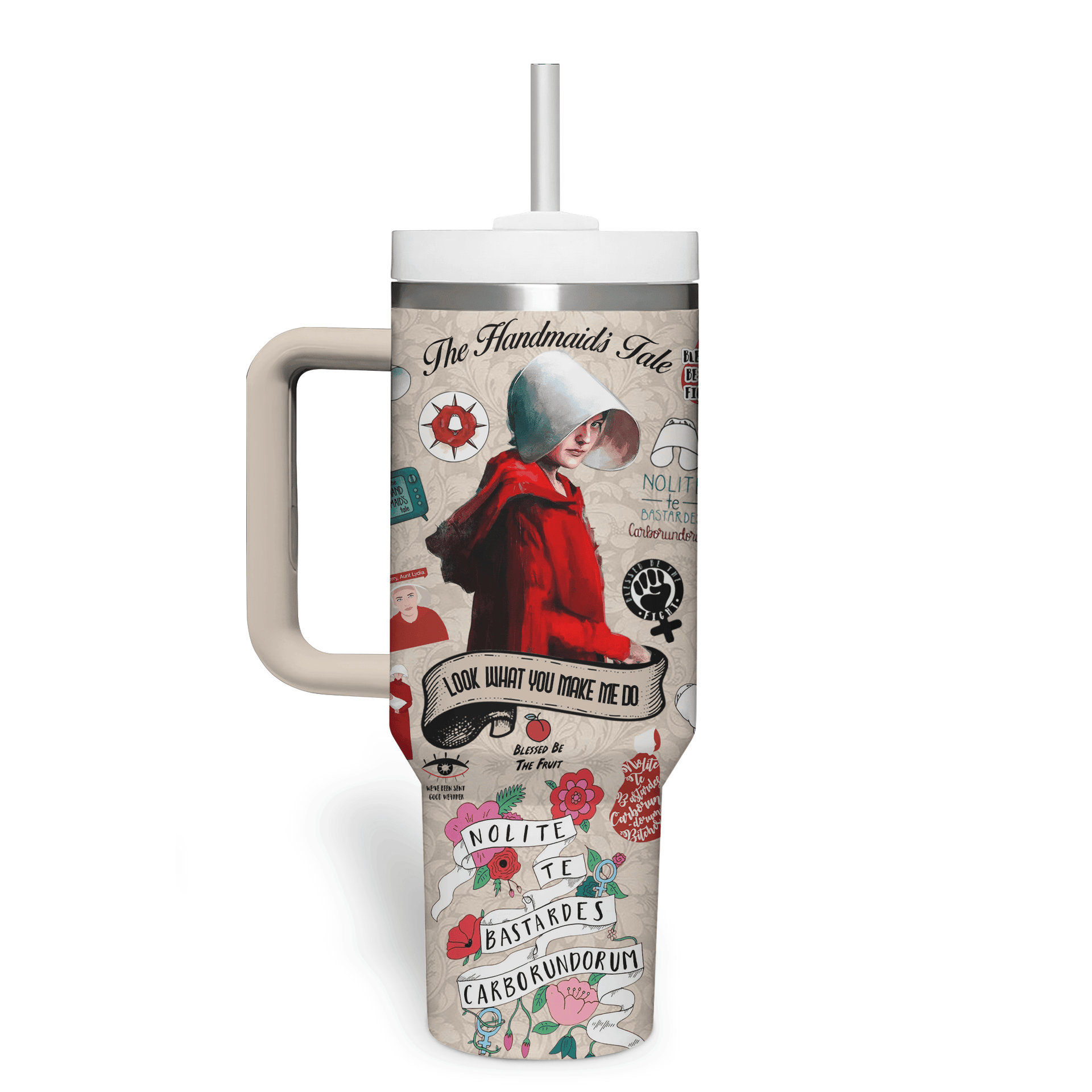 The Handmaid's Tale Special Tumbler 40oz with Handle The Handmaid's Tale Special Tumbler 40oz with Handle
