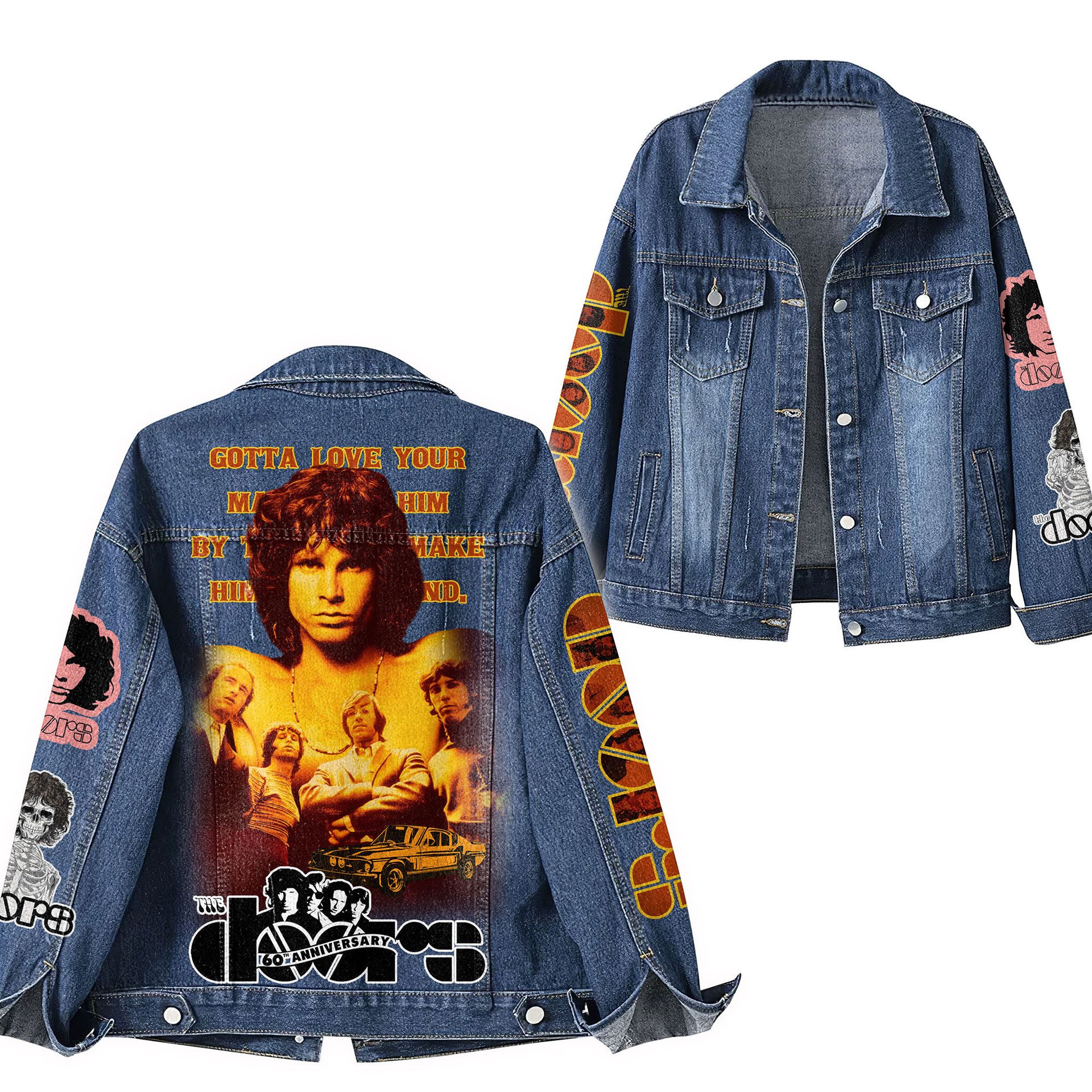 The Doors 60th Anniversary Special Denim Jacket The Doors 60th Anniversary Special Denim Jacket