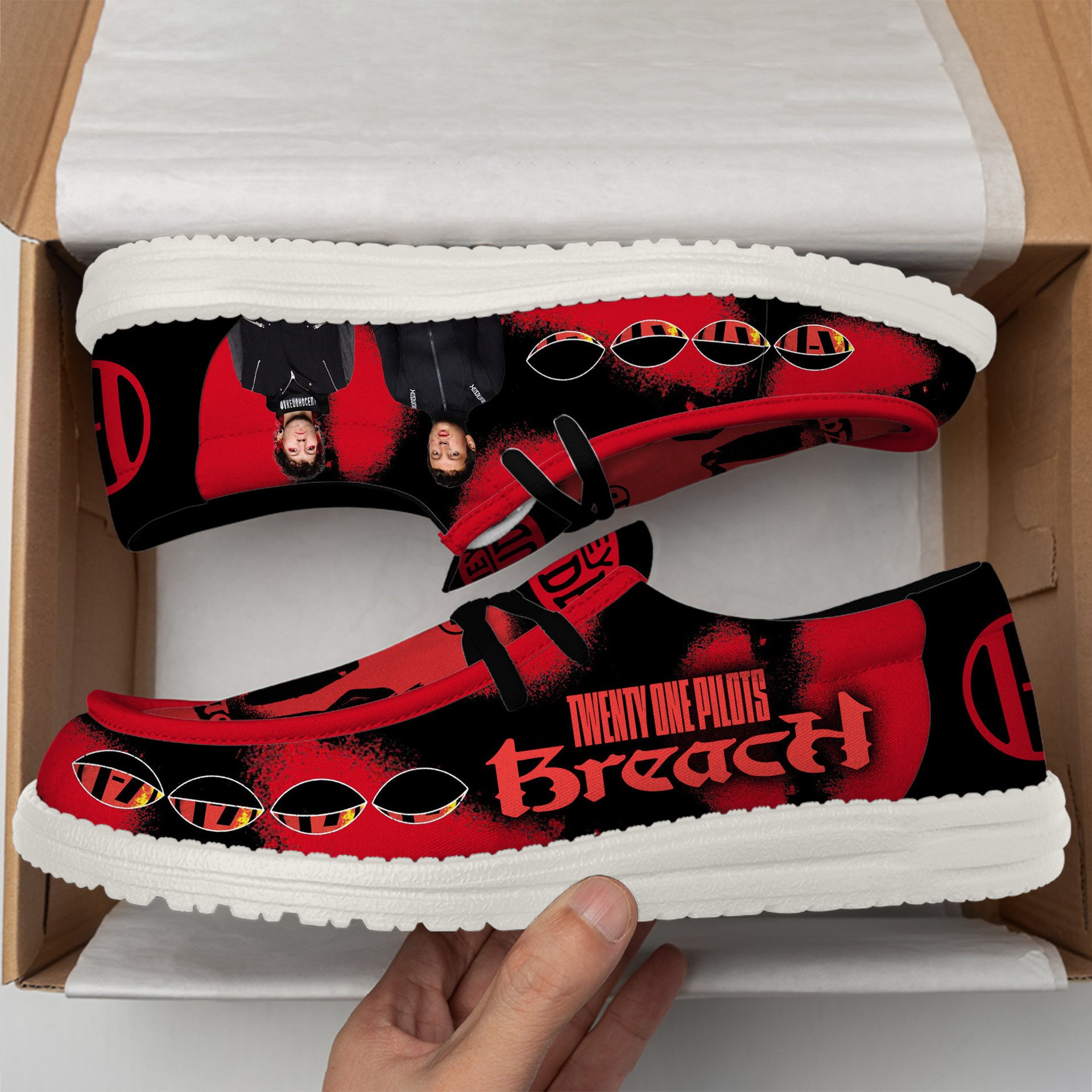 Twenty One Pilots "Breach" Special Loafer Shoes Twenty One Pilots "Breach" Special Loafer Shoes