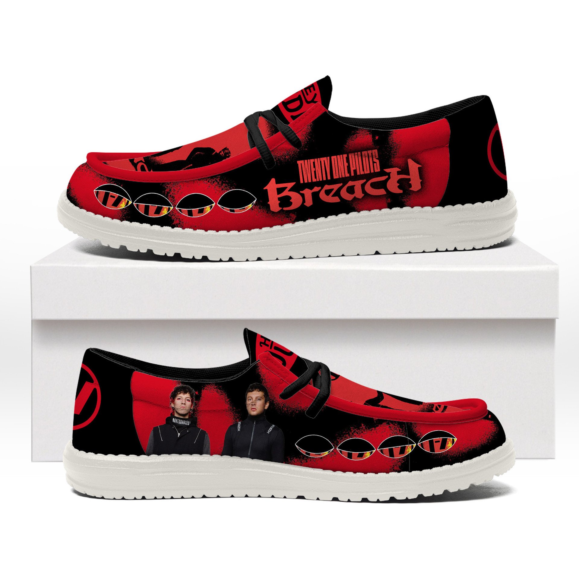 Twenty One Pilots "Breach" Special Loafer Shoes Twenty One Pilots "Breach" Special Loafer Shoes