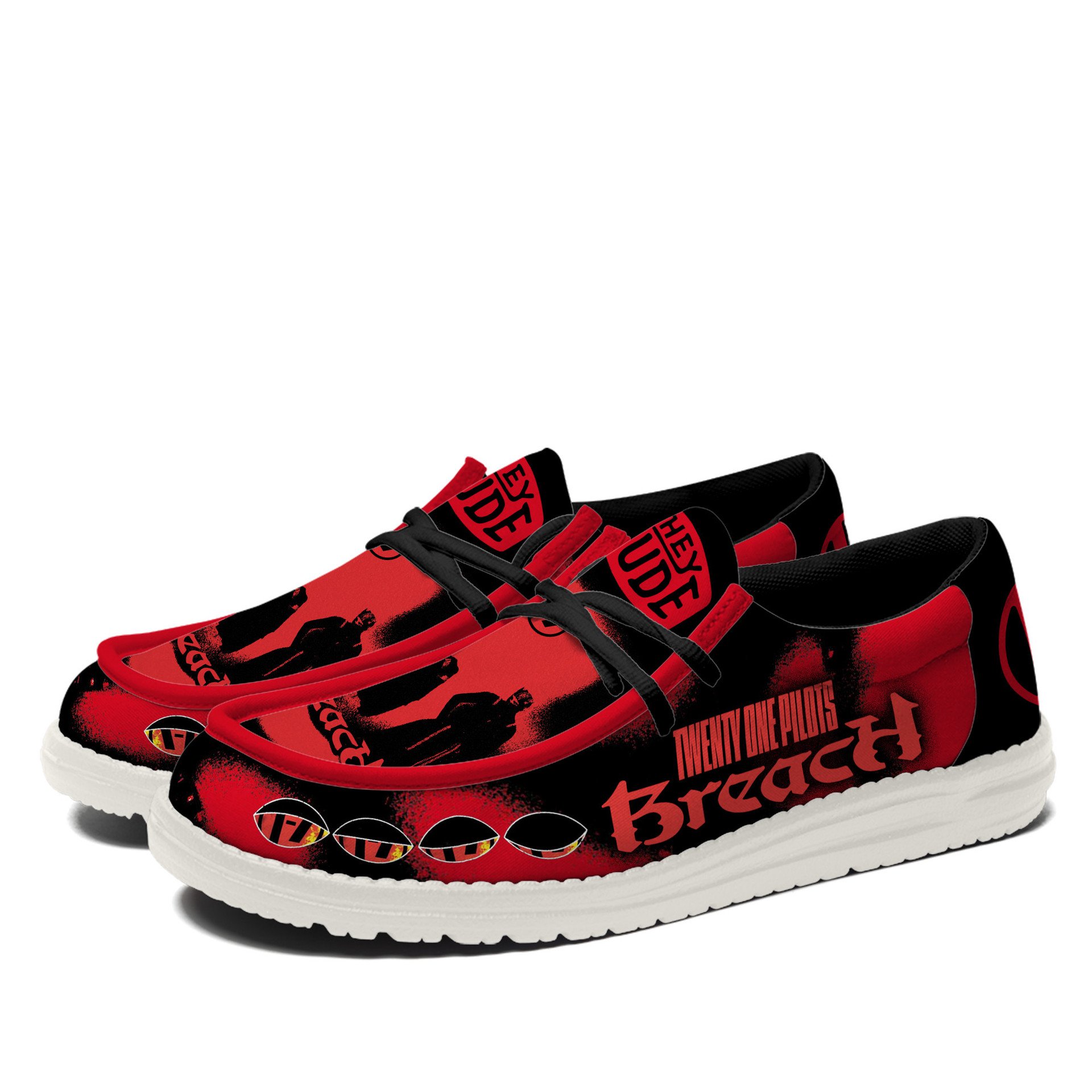 Twenty One Pilots "Breach" Special Loafer Shoes Twenty One Pilots "Breach" Special Loafer Shoes