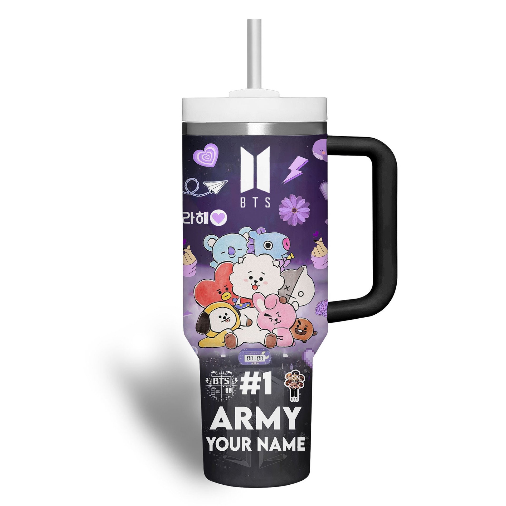 BTS Homecoming 12th Anniversary Festa Custom Tumbler 40oz with Handle BTS Homecoming 12th Anniversary Festa Custom Tumbler 40oz with Handle