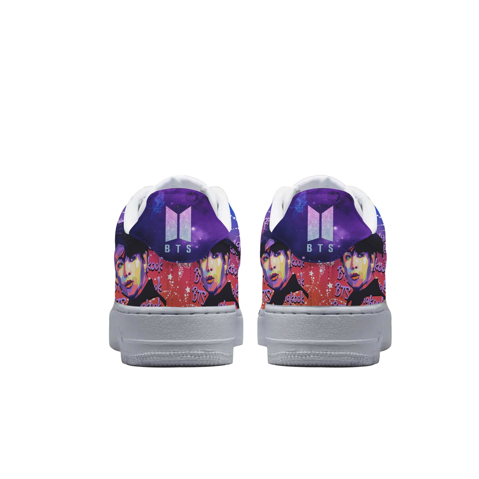 Jungkook BTS "We Are Back" Specail Air Force 1 Sneaker Jungkook BTS "We Are Back" Specail Air Force 1 Sneaker