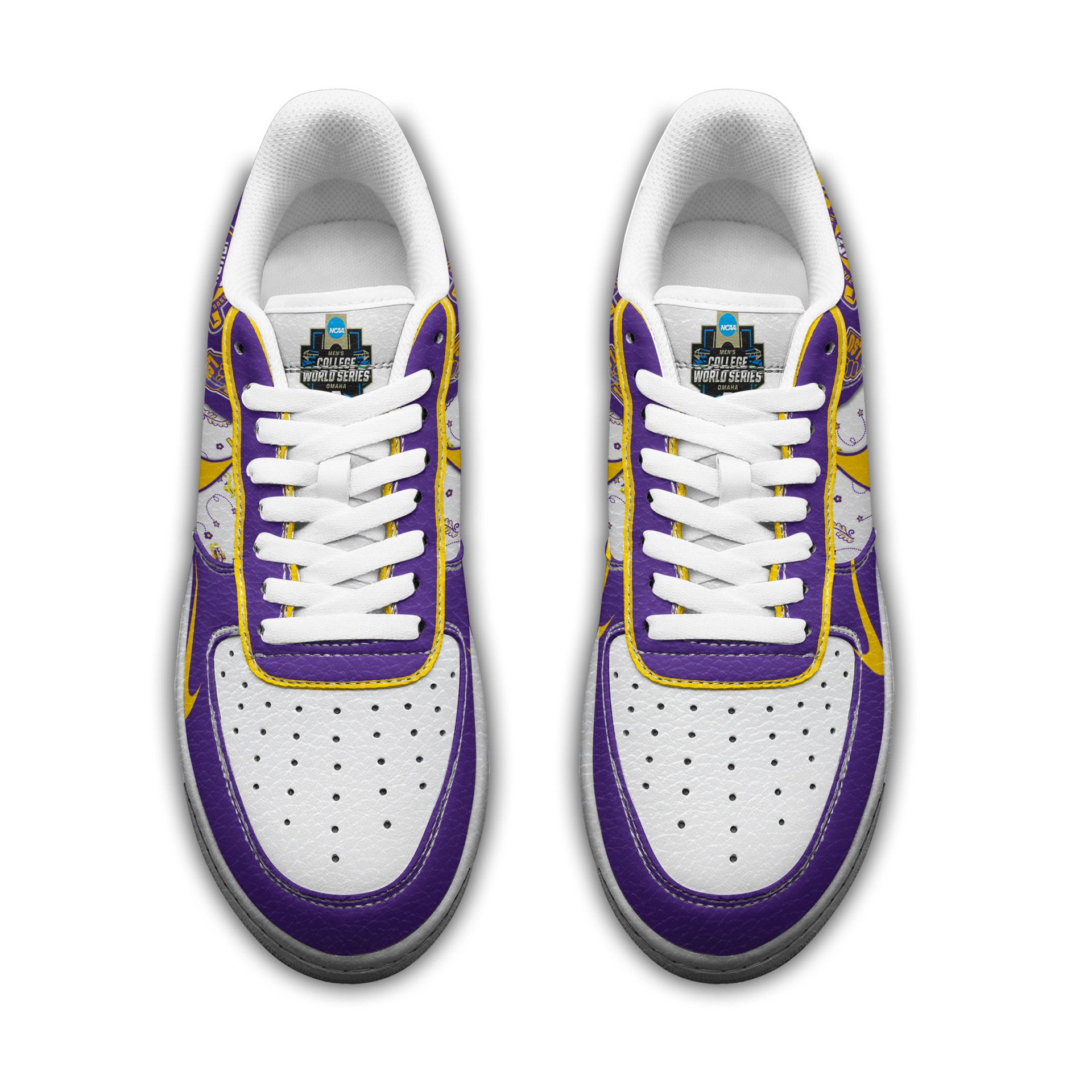 LSU Tigers National Champions 2025 Air Force 1 Sneaker LSU Tigers National Champions 2025 Air Force 1 Sneaker