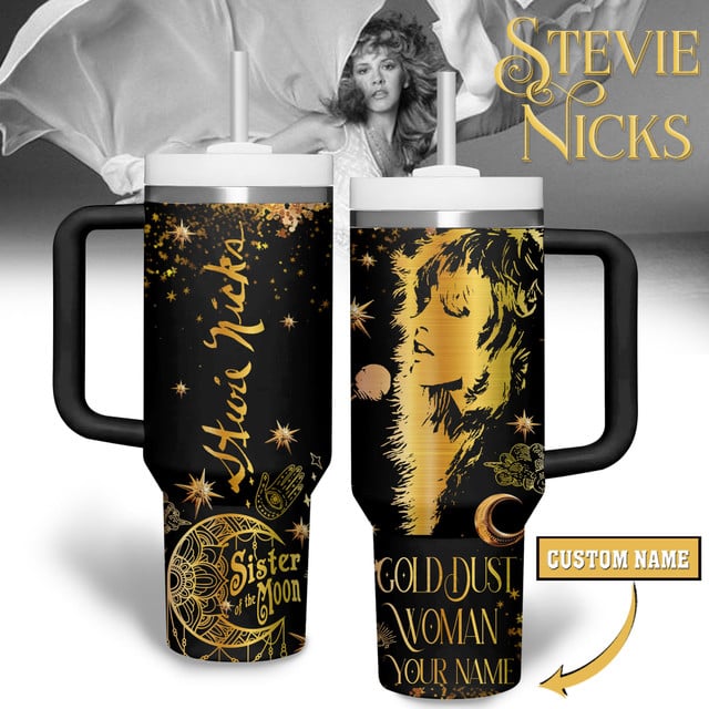 Stevie Nicks Sister Of The Moon Gift For Fans 40oz Stanley Tumbler Stevie Nicks Sister Of The Moon Gift For Fans 40oz Stanley Tumbler