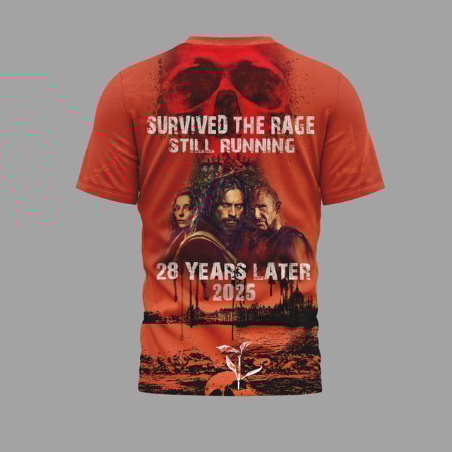 28 Years Later Survived The Rage Still Running Premium 2025 Shirt 28 Years Later Survived The Rage Still Running Premium 2025 Shirt