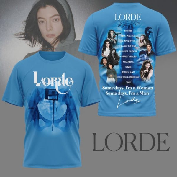 Lorde Ultrasound World Tour 2025 Limited Edition Shirt