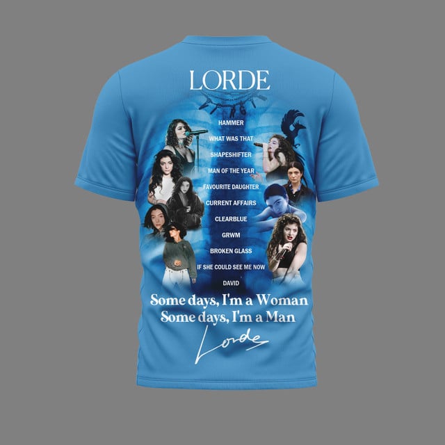 Lorde Ultrasound World Tour 2025 Limited Edition Shirt Lorde Ultrasound World Tour 2025 Limited Edition Shirt