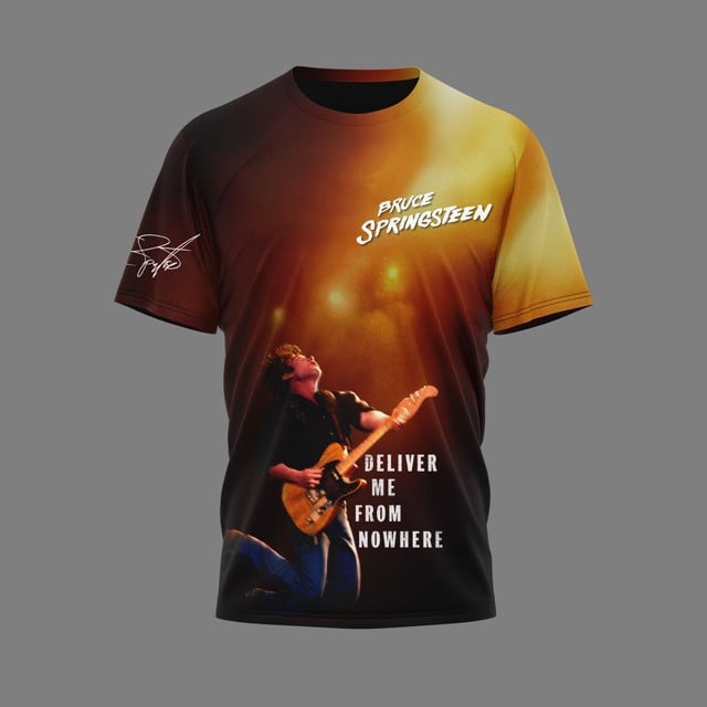 Bruice Sprinsteen Deliver Me From Nowhere 2025 Premium Shirt Bruice Sprinsteen Deliver Me From Nowhere 2025 Premium Shirt