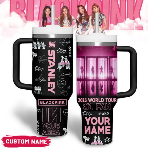 Blackpink 2025 World Tour Gift For Fans Limited Stanley Tumbler