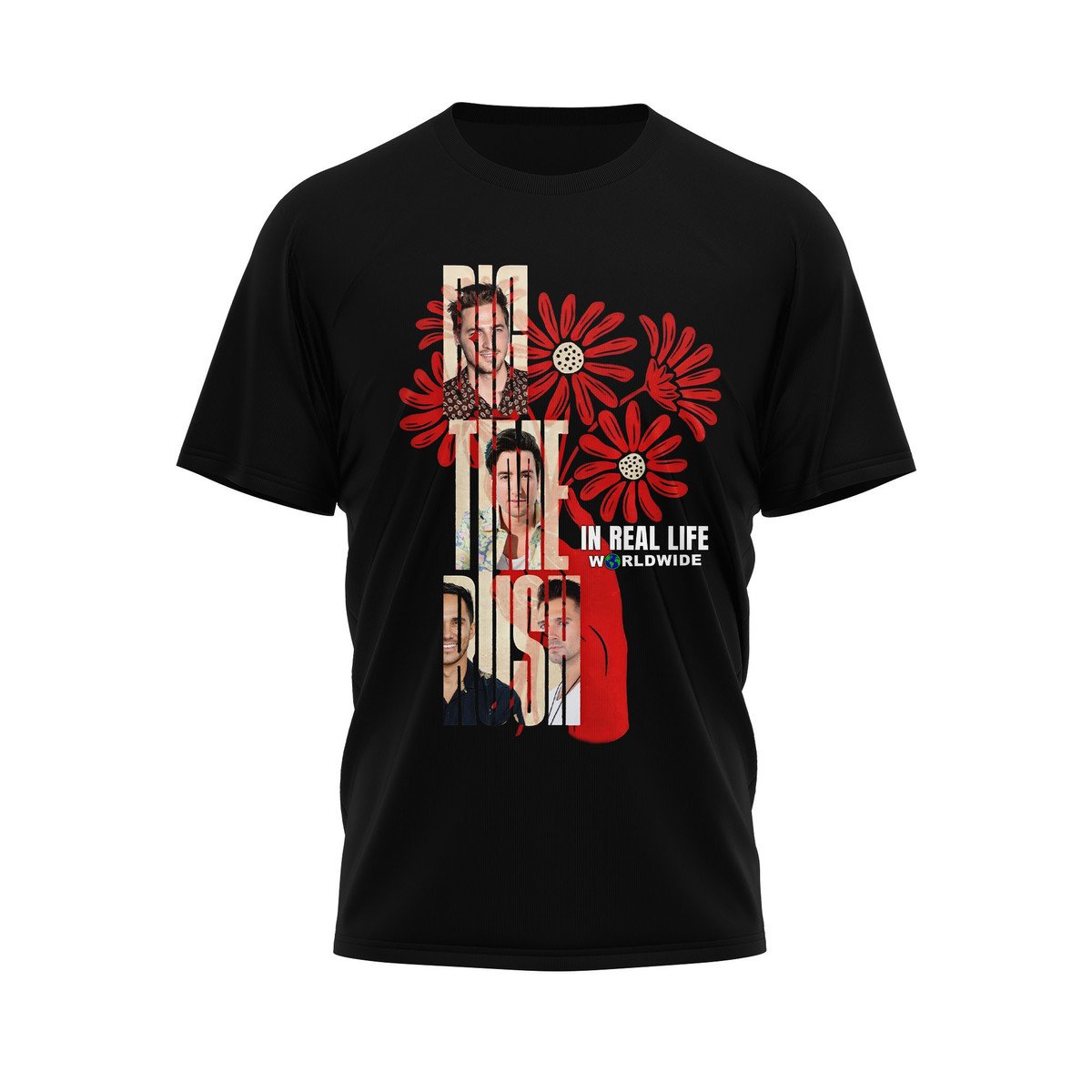 Big Time Rush In Real Life Worldwide Tour 2025 Shirt Big Time Rush In Real Life Worldwide Tour 2025 Shirt