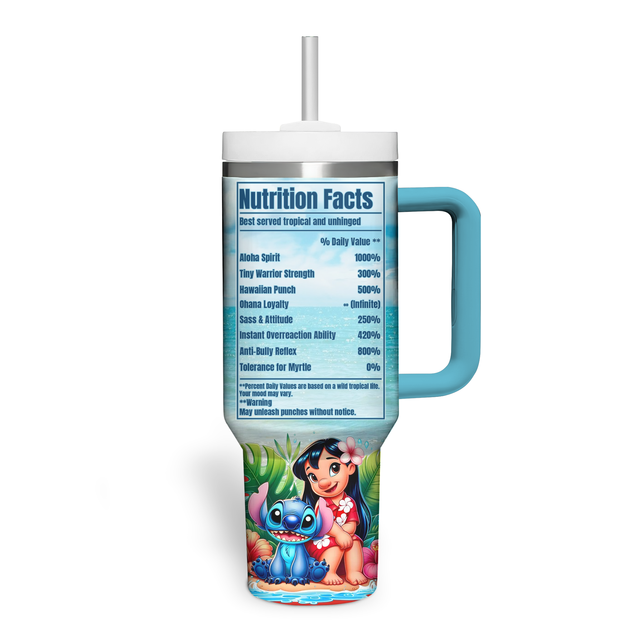 Stitch Ohana 2025 Hawaiian Punch Limited 40oz Stanley Tumbler Stitch Ohana 2025 Hawaiian Punch Limited 40oz Stanley Tumbler