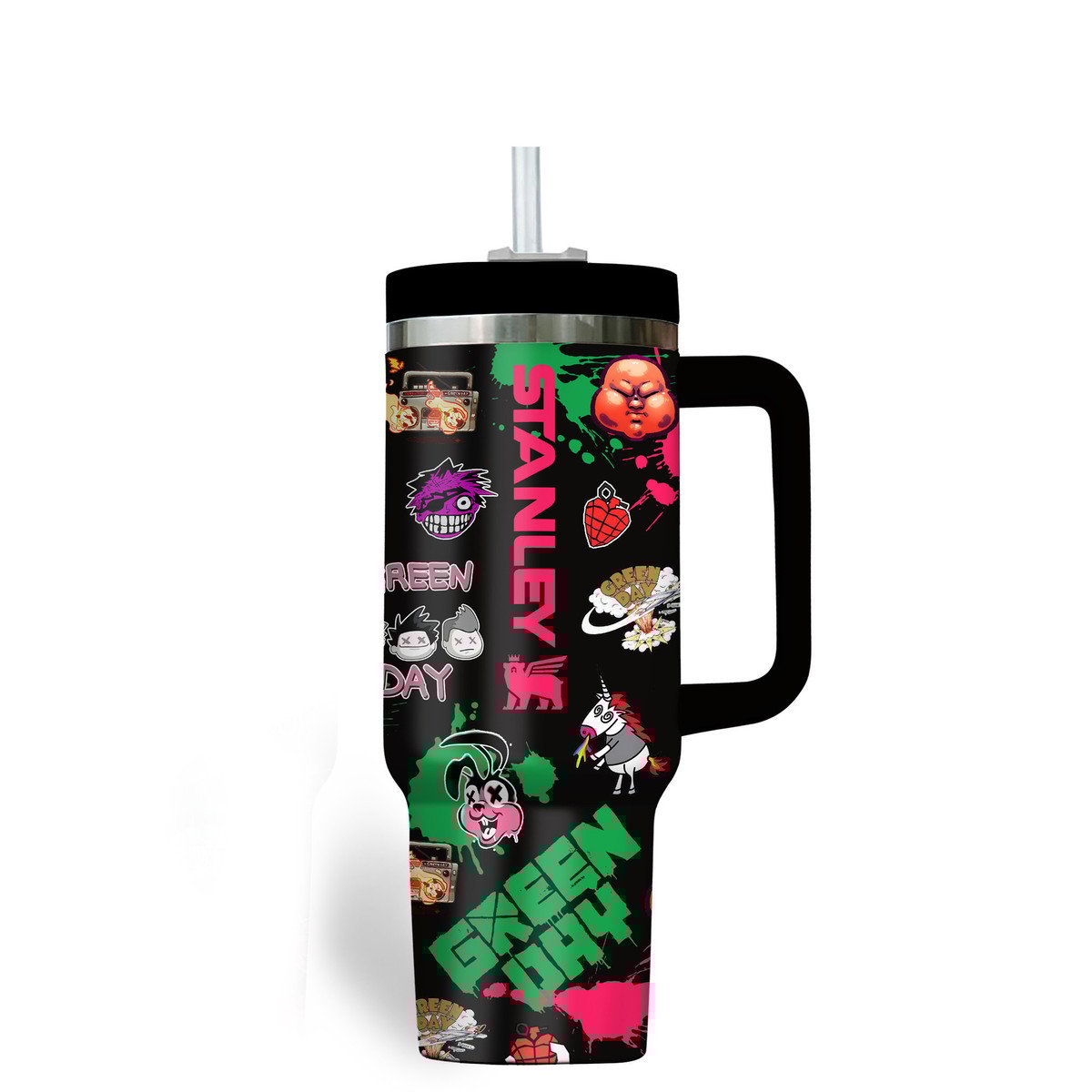Green Day The Saviors Tour 2025 Stanley Tumbler Green Day The Saviors Tour 2025 Stanley Tumbler