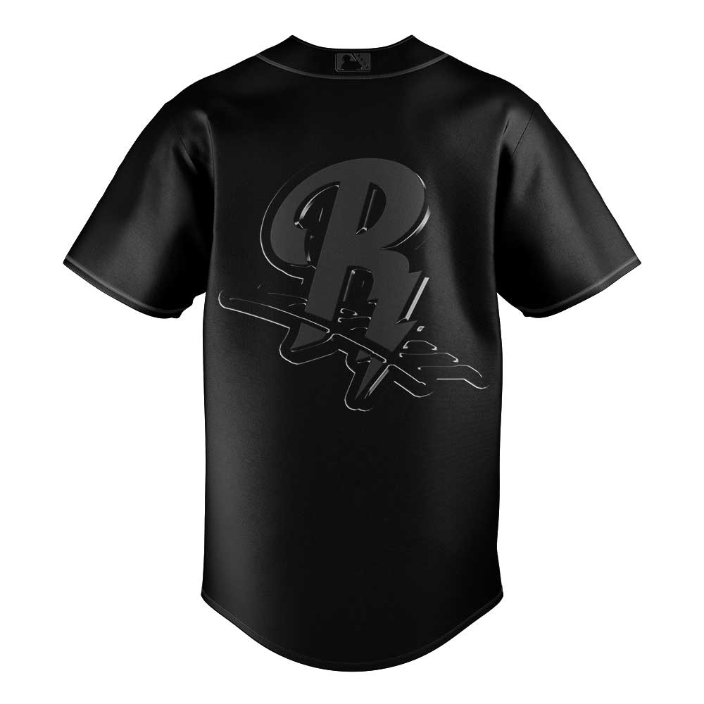 Scranton/Wilkes-Barre RailRiders Back in Black Premium Baseball Jersey Scranton/Wilkes-Barre RailRiders Back in Black Premium Baseball Jersey