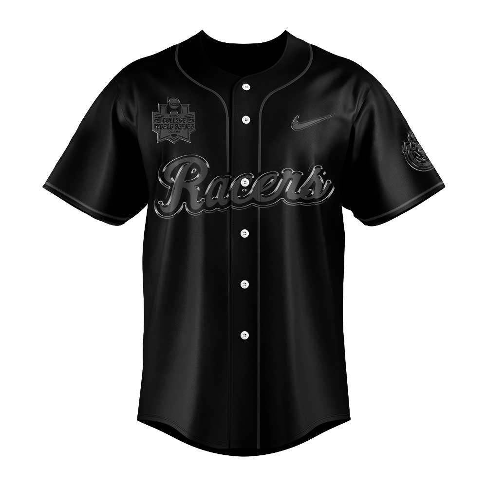 Murray State Racers Back in Black Premium Baseball Jersey Murray State Racers Back in Black Premium Baseball Jersey