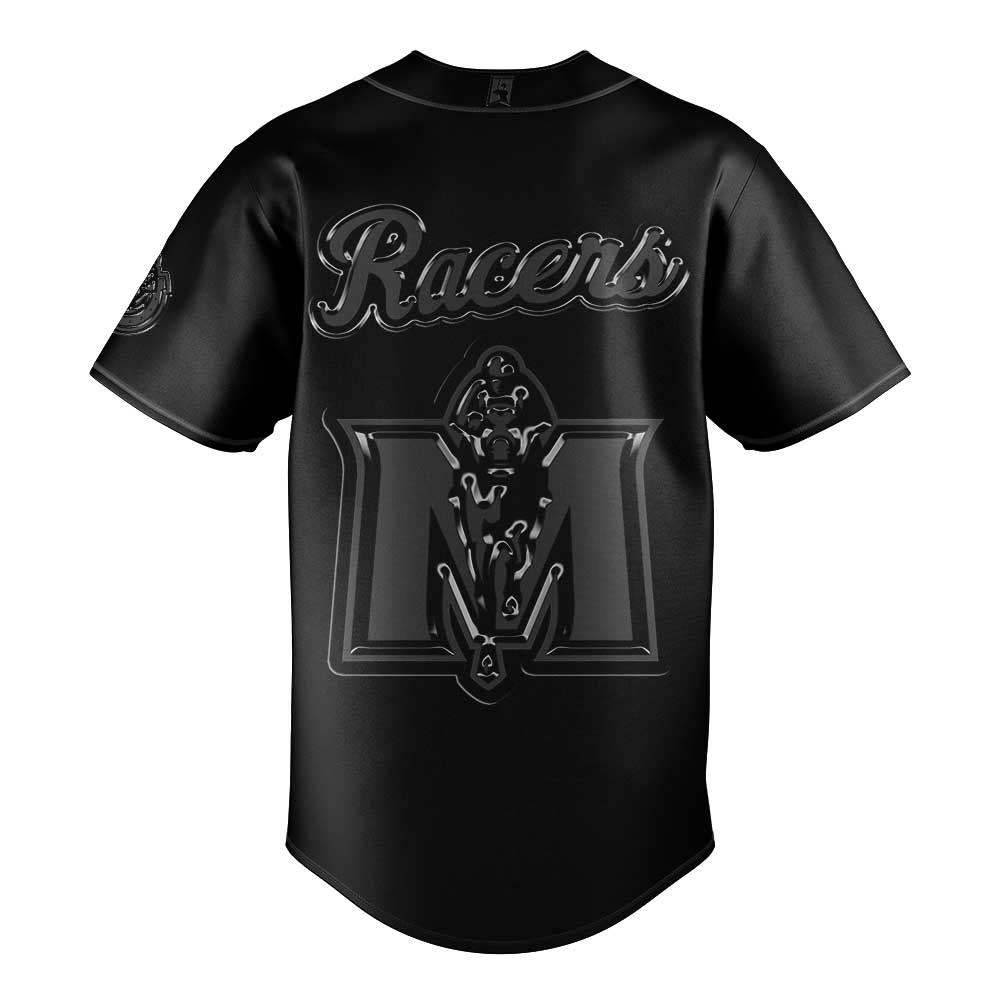 Murray State Racers Back in Black Premium Baseball Jersey Murray State Racers Back in Black Premium Baseball Jersey