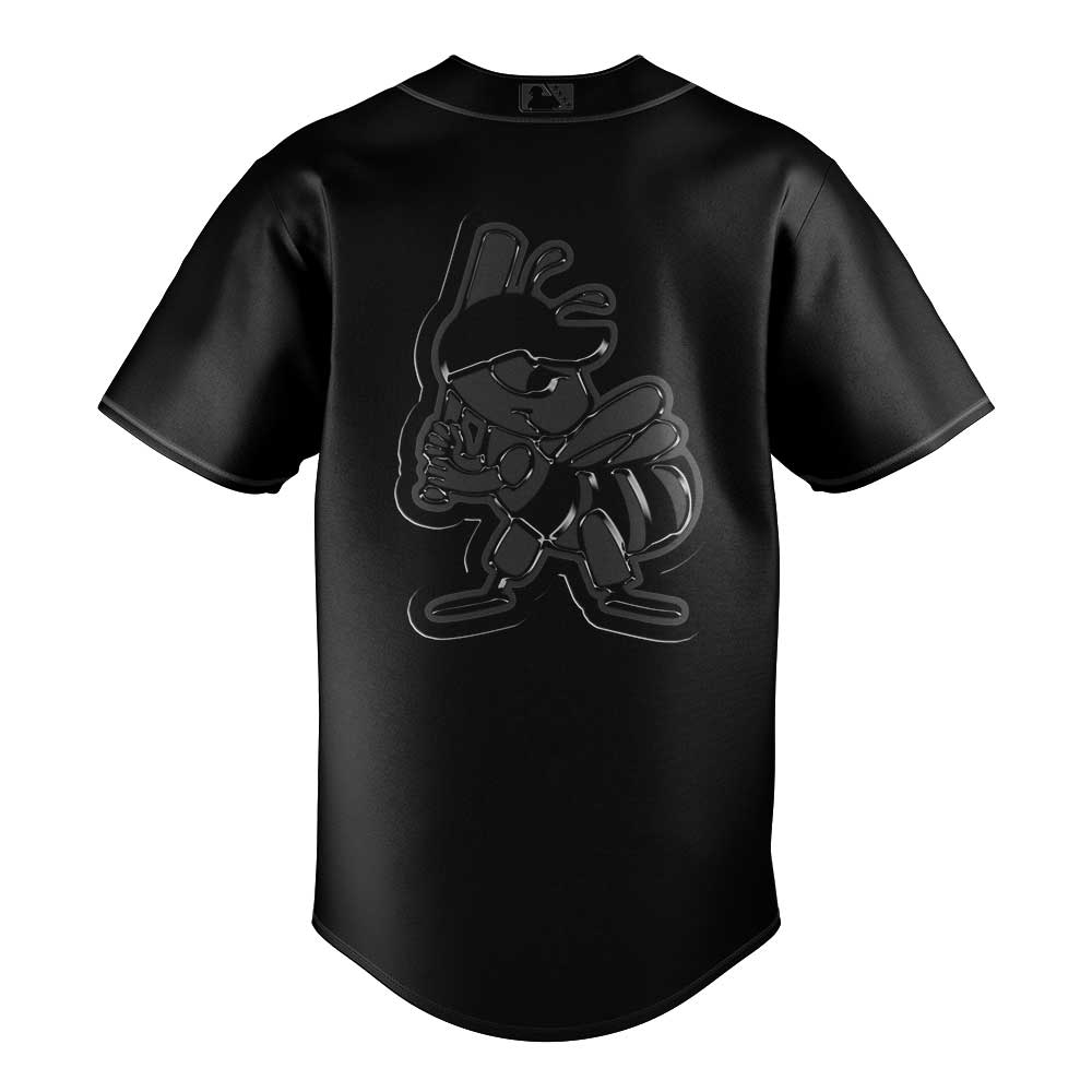 Salt Lake Bees Back in Black Premium Baseball Jersey Salt Lake Bees Back in Black Premium Baseball Jersey
