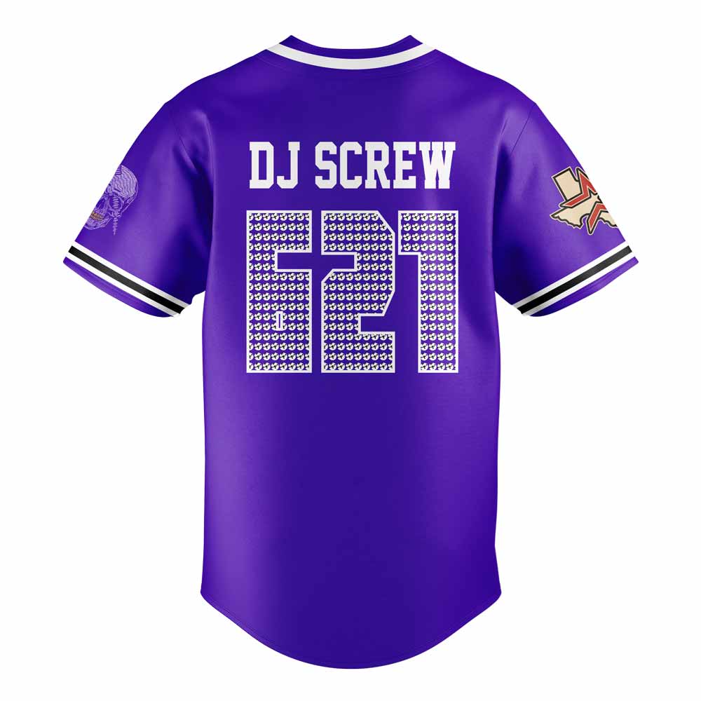 Houston Astros x DJ Screw Day 621 "Screwville" Purple Jersey Houston Astros x DJ Screw Day 621 "Screwville" Purple Jersey