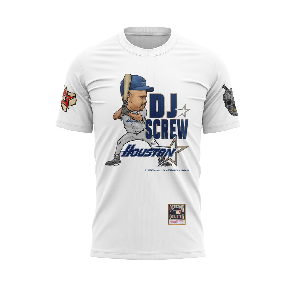 Houston Astros MLB x DJ Screw T-shirt Houston Astros MLB x DJ Screw T-shirt