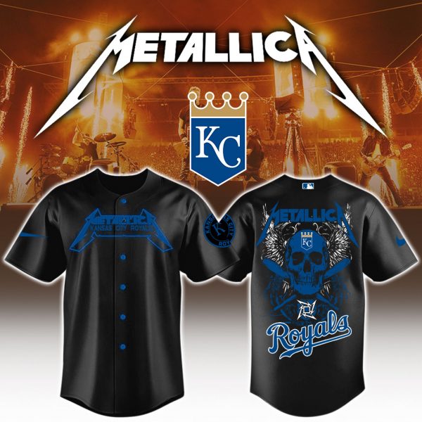 Kansas City Royals MLB x Metallica Jersey Limited Edition